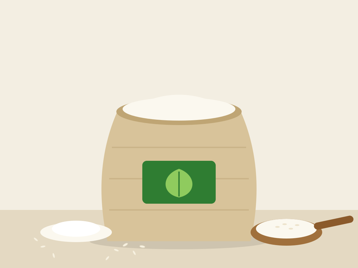 Sack of rice